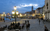 Evening in Venice near St Mark's Square by Grand Canal